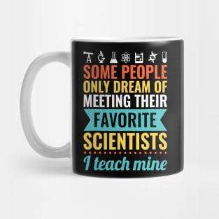 SCIENCE TEACHER Tee Shirt Teach Biology Chemistry Physics Mug